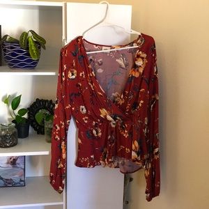 Daytrip blouse size L with flowers